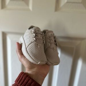 Adidas toddler xlpr shoes nude sz 5